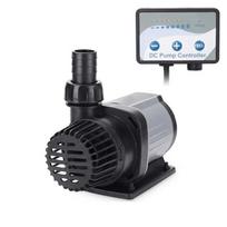 ABBP-DCS-2000 20W 2000L/H Akvariumo vandens siurblys Kintamo dažnio panardinamas siurblys Srauto reguliuojamas energiją taupantis vandens siurblys ES kištukas juoda