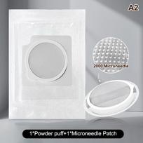 Microneedle Patches With Puff Anti-Wrinkle Mask Fine Lines Remove 0.25mm Needle Lengt 2000 Microneedle Skin Care A2