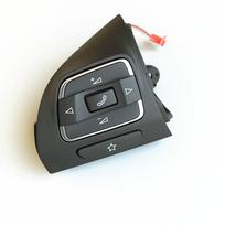 Vairo valdymo mygtukas, skirtas VW Magotan Tiguan, daugiafunkcis keičiamasis, OEM 5C0959537B one size gray