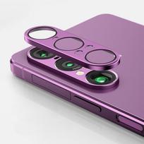 For Sony Xperia 1 VII Camera Lens Protector Cover Case Back Tempered Glass for SONY Xperia1VII 1VII Lens Protective Ring Film Sony Xperia 1 VII violetinė
