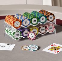 Guansheng Texas Poker Clay Chips 14G Mahjong Poker Room Scoring Chips