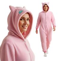 Onesie Kigurumi Pajamas Costume Pokemon Mew : 165 - 175Cm brown