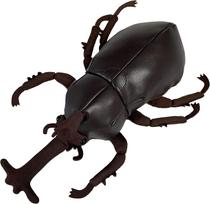 Eisho Realistiškas Raguotojo Vabalas Pliušinis Žaislas, 24 cm ilgio, 17 cm pločio, 7,5 cm aukščio black