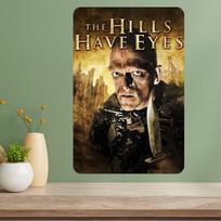 Kalnai turi akis Klasikinis filmas Metalo plakatas 30x40cm(11.8x15.7inch) brown
