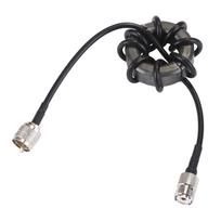 1.8-30MHz Magnetic Ring Ferrite Cores HF Common Mode Choke Balun EM43 Toroid Core for Shortwave Communication Antenna Grounding China Mainland