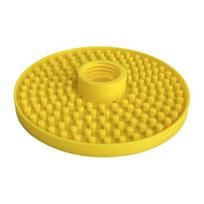 Automatic Water Dispenser for Bees, Chicks Water Feeder, Bee Water Dish, Compatible with Standard Plastic Bottles for Garden Backyard (Bottle Not geltona