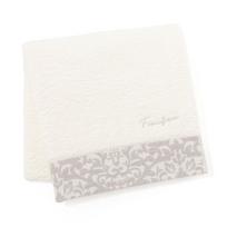 Francfranc Acanthus Bath Towel (Ivory) - Odor-Resistant white