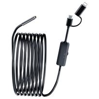HD Borescope Camera with Light IP67 Waterproof Inspection Borescope Pipe Sewer Camera 5m