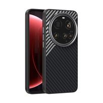 For Xiaomi 15 Ultra Case Magsafe Slim Rigid Magnetic Wireless Charging Carbon Fibre Case Cover Metal Lens Drop Test Grip Etui Pc + tpu&xiaomi 15 ultra black
