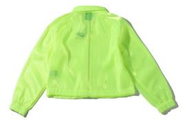 Nike Striukės Moteriškos Neono Geltonos Su Stovu Vidutinio Storio CU5545-702 L green