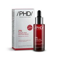 Phd/ 2% Salicylic Acid -Acne Serum | Salicylic Acid Face Serum For Acne-Prone & Oily Skin | Pore Minimizing Serum With Niacinamide & Peptides gray