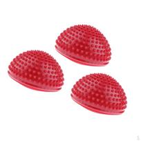 3 Pieces Styled Balance Pod Half Ball Physical Fitness Exercise Adults - Red red