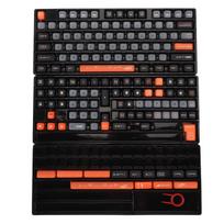 154 Key PBT Keycaps XDA Height Five Sided Thermal Sublimation Mechanical Keyboard Keycaps for 61 87 98 104 108 Keys gray