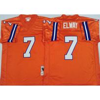 Denver Broncos 84 Hall Of Fame Retro Rugby Jersey Embroidered Sports Fan Apparel Men XS