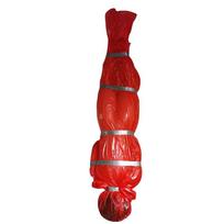 Halloween Dead Victims Props Outdoor Horror Fake Bloody Corpses Haunted House Hanging Decorations Halloween Horror Decorations 1PC raudona