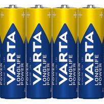 Varta LONGLIFE Power Mignon 1,5V AA baterijos, 40 vnt. pakuotė (LR6, šarminės)