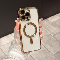 Clear Phone Cases For Samsung Galaxy A05 A05S A06 A07 A14 A15 A16 A17 Magnetic Wireless Charging Case Lens Protector Soft Cover Galaxy A17 5G auksas