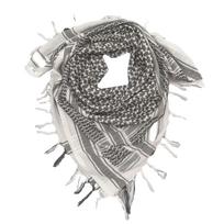 Shemagh Tactical Desert Scarf Cotton Keffiyeh Scarf Wrap for Men And Women Desert Head Neck Scarf 43Inch juoda