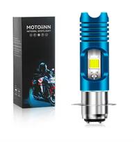 Super Bright P15D LED Headlight Bulb, White, Blue, Position Lamp, Motorbike, Moped, DC, AC Hi/Lo Switching, For Motorcycles, Moped Lights black