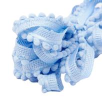 1000CM Pompom apdailos juosta „Pasidaryk pats“ siuvimo reikmenys Kamuoliukų kutų juosta Namų užuolaidų, drabužių, pagalvių dekoravimui Pompom kutų juosta juoda
