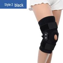 Knee Fixation Brace: Outer Leg Protector & Joint Support Without Shoulder Strap black