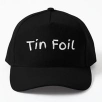 Tin Foil Hat  Baseball Cap Hat Bonnet  Unisexs Snapback Printed Sun Solid Color Sport Summer Czapka Black Casual Boys Women Outdoor Black black