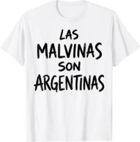 Las Malvinas Son Argentinas for Argentina Vėliava Vyriški Moteriški MarškinėliaiBus atidaryta naujame lange arba skirtuke S black