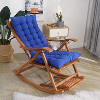 Ypač storas dygsniuotas supamo krėslo čiužinys mediniam rotango supamam krėslui 53*53CM