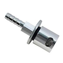 Car Fuel Tank Vent Valve 5/16  Barbed Leak-proof Metal Remote Mount Breather for Auto Fuel System Replacement OneSize