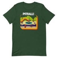 PITFALL Atari Games 70s Graphic Vintage Style Short-Sleeve Unisex T-Shirt XXXL brown