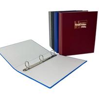 A4 D-Ring Binder with 3 Holes for Document Storage and Display Black (W26 x H32 x Spine 5.5 cm)