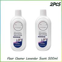 For Tineco FLOOR ONE S3/ S5/Pro2/Combo/S7Pro All Series Cleaning Solution Robot Vacuum Floor Cleaner Lavender Scent 500ml 2pcs