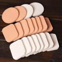 20pcs Powder Puff Makeup Sponge Professional Cosmetic  Puff For Foundation Concealer Cream Make Up Blender Soft Water Sponge white
