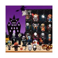 Advent Calendar Blind Box Horror Halloween Figure Doll 24 Day Countdown Calendar Kids