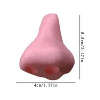 3D Printing Funny Simulated Nose-Shaped Toothpaste Caps Valentine's Day Prank Gifts Creative Toothpaste Squeezer Dispenser