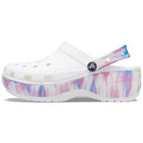 Crocs Classic Clog Platform Dream Clog 'Balta Violetinė' Moteriški 34-35 white