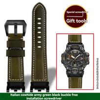 Casio G-Shock Mudmaster GWG-2000/GWG-2040 keičiama odinė laikrodžio apyrankė vyrams; mada GWG-2000mm gray