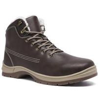 Fashion New Winter Men Boots Fur Warm Snow Boots Men Winter Boots Work Shoes Men Waterproof Ankle Boot Outdoor Men's Sneakers Footwear 47
