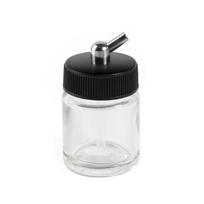 22cc Glass Side Pot Airbrush Paint Bottle for Model Art Spray Painting black