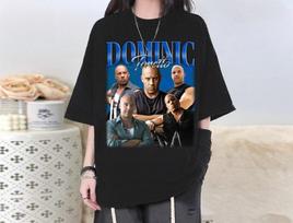 Unisex Dominic Toretto Tshirt Fast And Furious Dominic Toretto Shirt Tee Actor Dominic Toretto Super Star Shirt 3XL gray