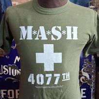 Vintage 1983 MASH 4077 Fox TV show Promo US Army soft thin single stitch t shirt 36 S 4XL white