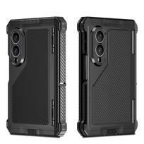For Samsung Z Fold 8 Z Fold 8 Ultra Metal Magnetic Case Aluminum Bumper Heavy Duty Shockproof Silicone Cover with Screen Protect Case & Screen Protector&Galaxy Z Fold 8 Ultra juoda