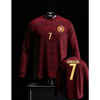 2026 New Portugal Round Neck Long Sleeved Football Jersey, Breathable, Quick Drying 4XL