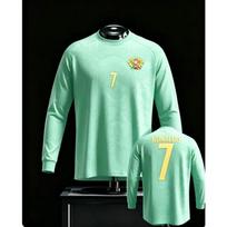 2026 New Portugal Round Neck Long Sleeved Football Jersey, Breathable, Quick Drying 4XL