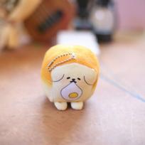Shiba Inu Cute Bread Dog Key Chain Toast Cartoon Plush Doll Toy Plush Animal Pendant  Decoration Toast Dog