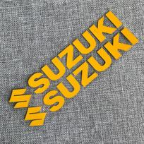 2 vnt. PVC motociklo lipdukas SUZUKI Swift SX4 S Cross Jimny Samurai Alto Ignis Grand Vitara kėbulo lipdukas Atspindinti dekoracija