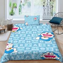 Išskirtiniai 3D animacinio katino tapetai D-Doraemon spausdinimo patalynės komplektas Antklodės užvalkalas Antklodė Lova Jaunimui Vaikams Mergaitėms Berniukams Dovana 140x200cm