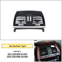 BMW X5/X6 Air Conditioning Vent Panel Grille Mask Car Accessory black