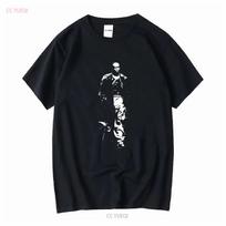 Omaras Little'as Atvyksta The Wire TV Serialo Gerbėjo V3 Marškinėliai vintage Skalbti Patogūs Unisex Stilingi Tampriūs homme Šiek tiek 2XL black