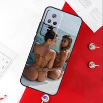 Sexy Bikini Underwear Girl Cover For Xiaomi 13T 11T 12T 14T Pro 13 14 15 Ultra POCO X7 Pro X3 X5 X6 F5 F6 M6 Pro Case For POCO M6 Pro gray